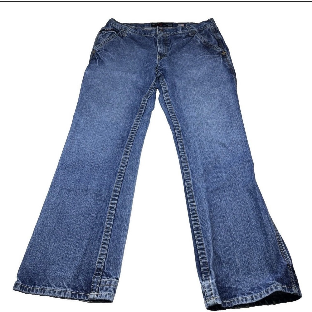Ariat FR M4 Relaxed Boot Jeans Mens 36x34 Blue Flame Resistant Workwear Utility